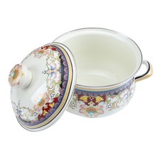  Household Pentola pratico POT della minestra dello smalto Stock Pot fondo