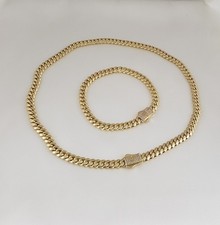 Set collana e bracciale catena