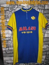 Vintage Cycling Jersey Maglia Ciclismo cicli Milani Verona '70s Eroica