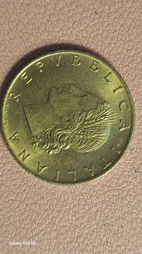 Moneta repubblica italiana - moneta, 20