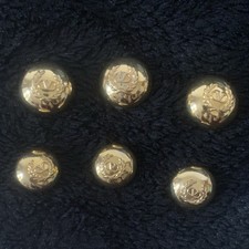 Set 6 bottoni vintage