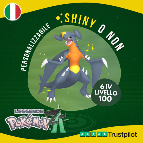 Garchomp shiny non 6 iv - shiny, ✨