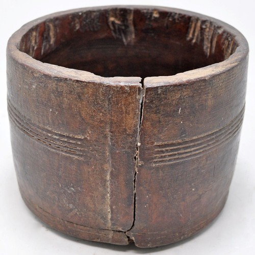 Antico legno rotondo grano - antico,