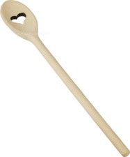 Cucchiaio in legno con cuore