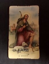 Santino antico con orazione a