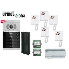 KIT VIDEOCITOFONO URMET 5