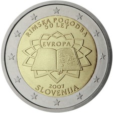 Slovenia 2007 2 € Euro