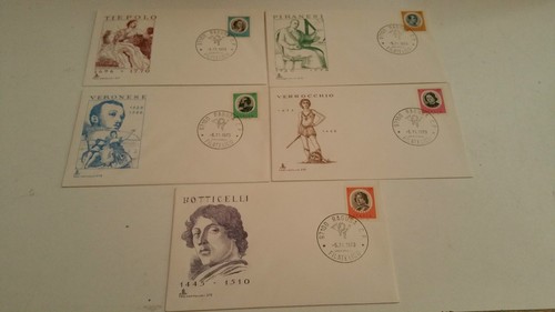 Buste primo giorno artisti - primo, "artisti