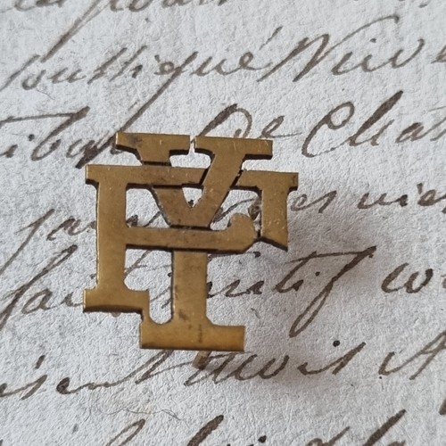 Monogramma lettere ottone - monogramma,