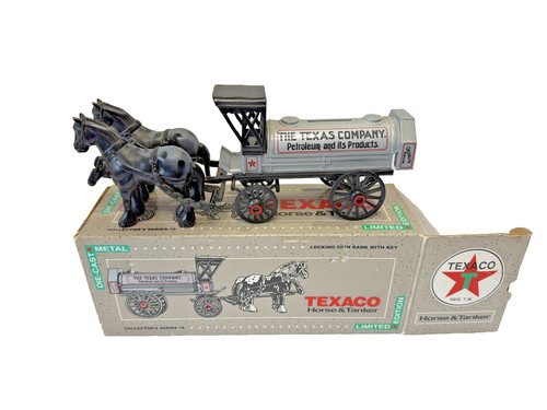 Salvadanaio texaco trainato - texaco,