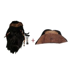 Cappello/parrucca/barba