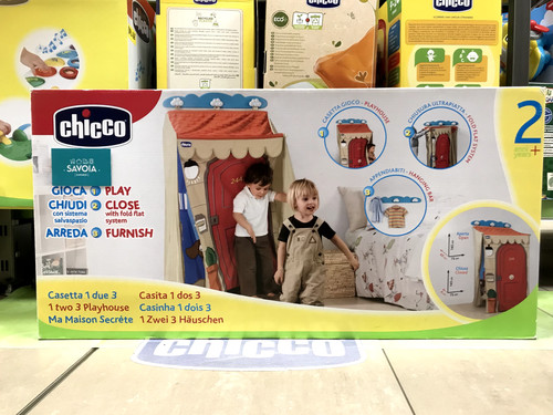 Casetta due - due, gioco