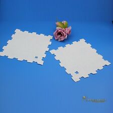 COPPIA DI CENTRINI ANTICHI IN LINO CENTRI RICAMATI A MANO QUADRATI VINTAGE 