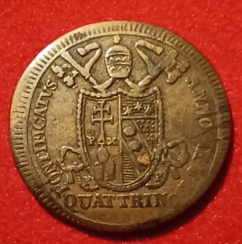 Quattrino 1816 roma - 1,