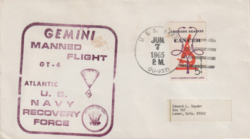 Copertina storia postale - storia, uss