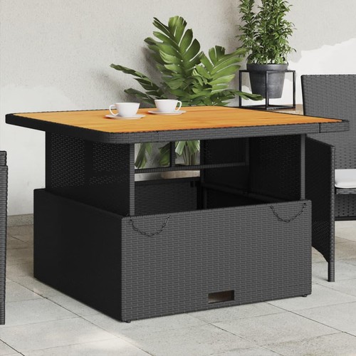 Black adjustable height - black,