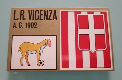 Vicenza scudetto figurine - vicenza,