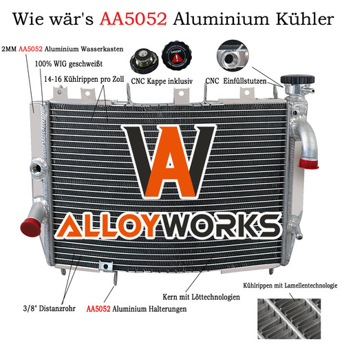 Radiatore alluminio oe r - 26, mm