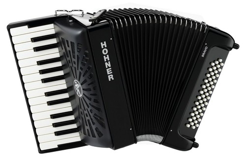 Hohner bravo nero - 49, f,