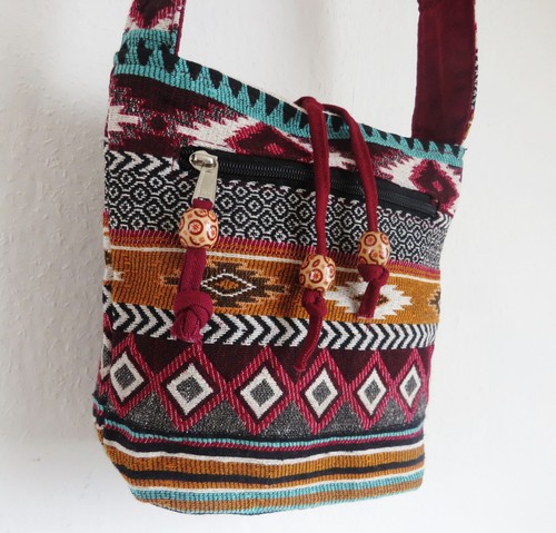 Borsa tracolla hippie - a,