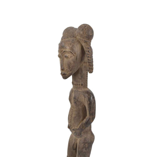 Statua legno maschio in - in,