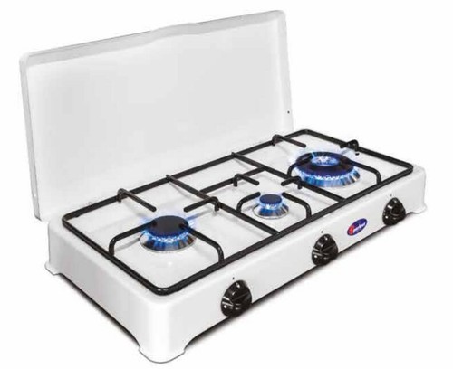 Fornello gas fuochi doppia - a,