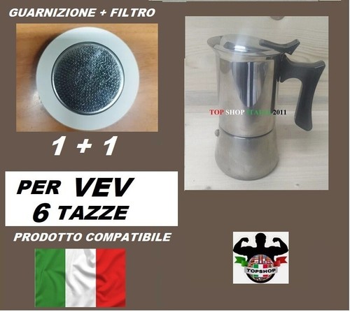 Filtro inox guarnizione - inox, +