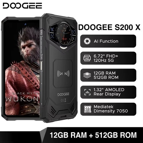 Doogee 200x robust handys - robust,