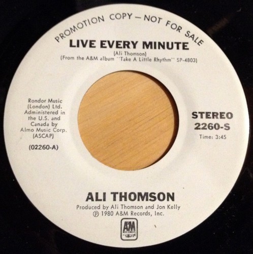 Ali thomson live every - ali,