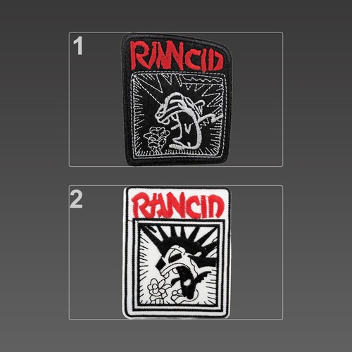 Patch rancida ferro ricamato - rancida,,
