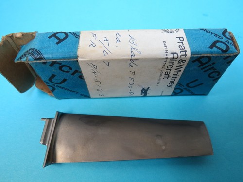 Turbofan vane blade - blade, tf30