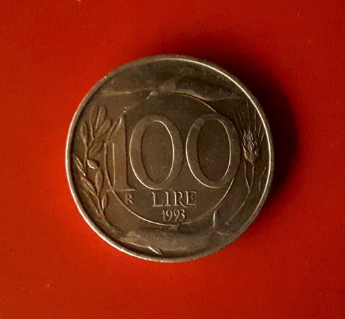 100 lire 1993 - lire, di