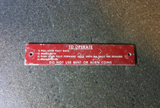 Insegna vintage coin calcio - insegna, op
