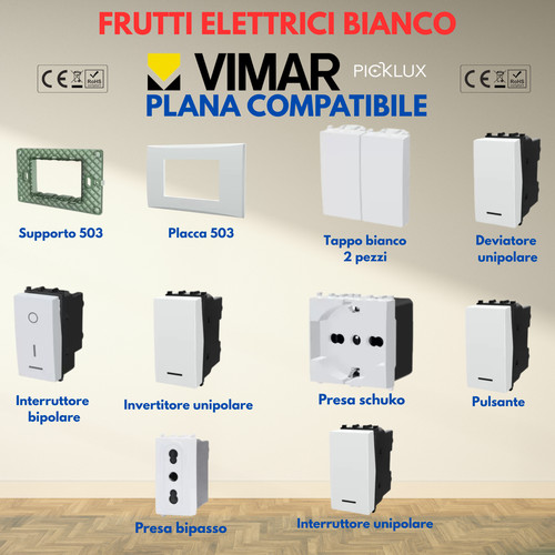Serie vimar plana compatibile - serie,
