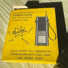VINTAGE SET 70s WALKIE TALKIE COMPANION NEW,OLD STOCK *19