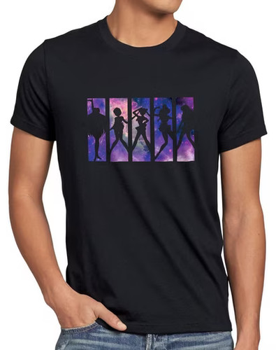 Shirt anime luna - luna, merkur