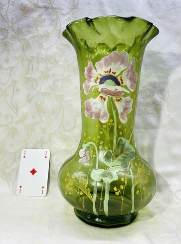 Vaso vetro smaltato legras - in,