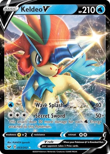 Keldeo 053 202 - v, pokemon