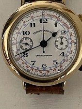 Eberhard Crono Ref. 31008  Serie Limit.  610 Pz  e N. L/14  Mov. Ruota a Colonna