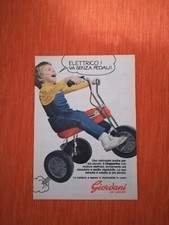 PUBBLICITA' ORIGINALE - ADVERTISING ARTICOLI PER BAMBINI "GIORDANI" anni 70