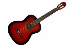 EKO CS-10 Red Burst + Bag Omaggio! - CHITARRA CLASSICA 4/4 ROSSA