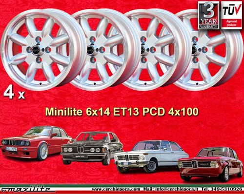 Cerchi bmw opel minilite - bmw, vw