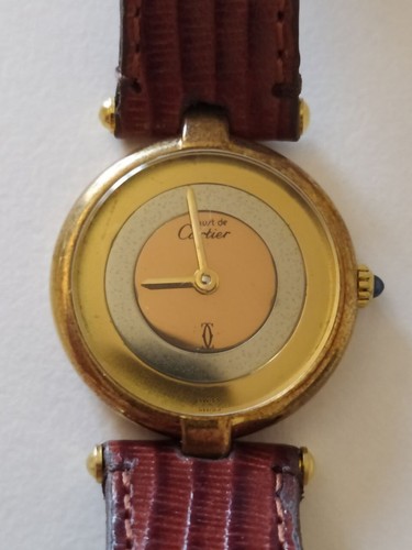 Cartier vermeil 1710 must - must, de