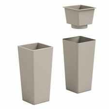 Cache pot quadrato clou veca - cache-pot,