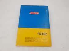 Manuale officina Fiat 132