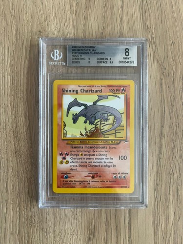 Shining charizard 107 105 - shining, bgs