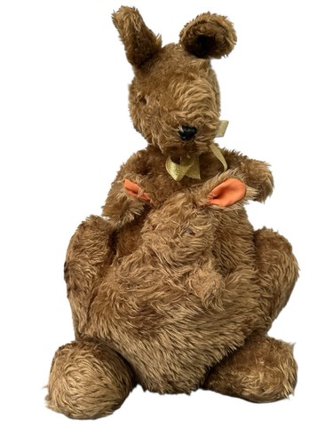 Peluche vintage canguro - peluche,
