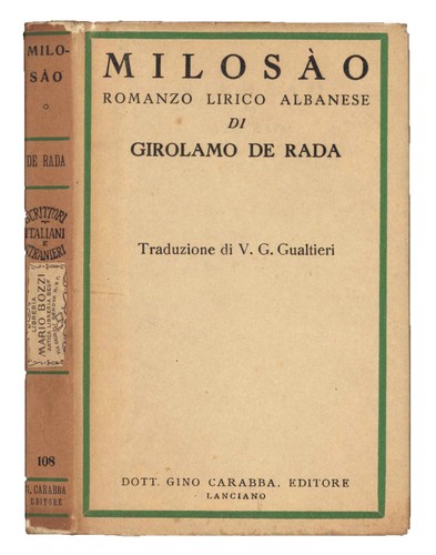 Milosào romanzo lirico - romanzo,