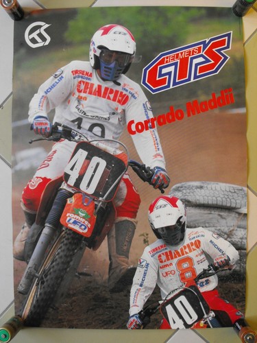 Poster motocross corrado - motocross,