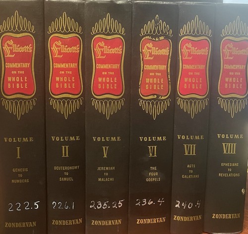 Ellicott commentary the - ellicott's,